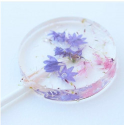 Edible Flower Lollipops