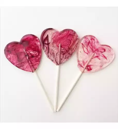 Watercolour Lollipop Favours