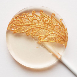 Feather Lollipop Favours