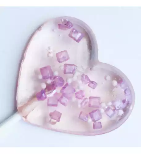 Crystal Rock Lollipop Favours