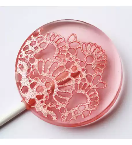 Edible Lace Lollipop Favours