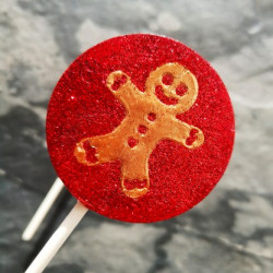 All-That-Glitters Snowman Lollipops
