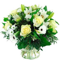 Bouquet luxury white (Standard (S))