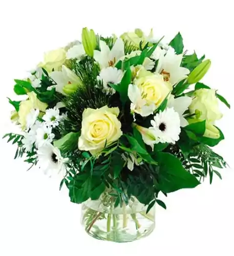 Bouquet luxury white (Standard (S)) Bouquet luxury white (Standard (S))