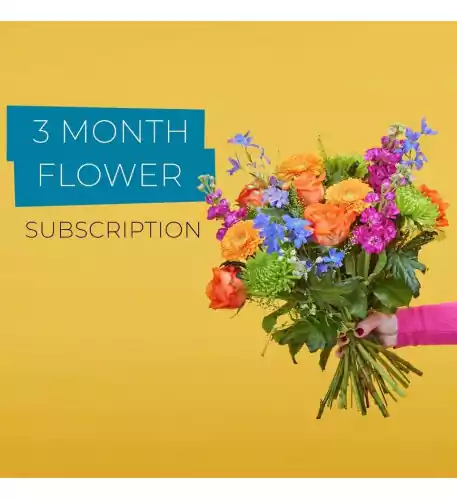 3 Month Flower Subscription