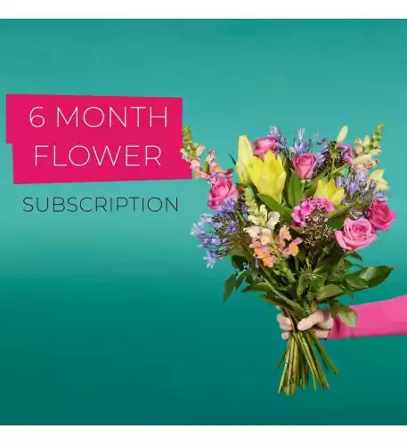 6 Month Flower Subscription