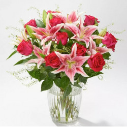 ROSE And LILY BOUQUET(Deluxe) ROSE And LILY BOUQUET(Deluxe)