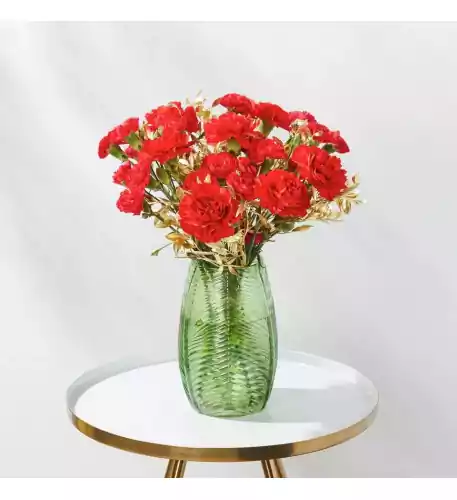 Festive Carnations Letterbox