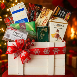 'White Christmas' Sweets Gift Hamper