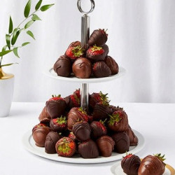 50 -Dipped Strawberries with Stand