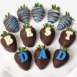 Best Dad' Chocolate-Dipped Strawberries