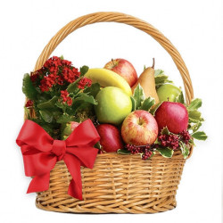 'Best Wishes' Fruit Gift Basket