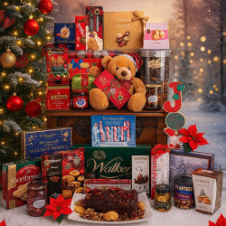 'A Jolly Christmas' Luxury Wooden Chest Box Gift Hamper