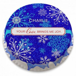 glitzy love cake (Serves 2-4)