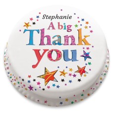 A Big Thank You Cake (Small Party Cake (Serves 10-12))