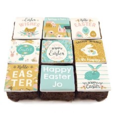 hello easter brownies