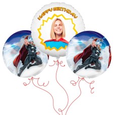 Thor Photo Balloon Bouquet