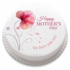 Mother's Day Rose Cake (letterbox gift cake (serves 2-4))