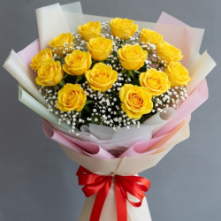 1 Dozen of Yellow Roses
