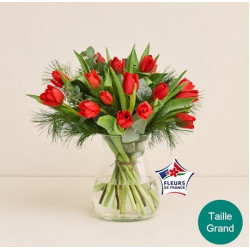 A bunch of red tulips (Normal)
