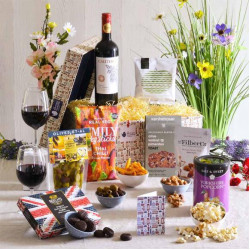 Luxury Vegan Food and Wine Hamper
