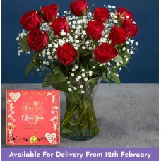 I Love You Red Rose Gift Set
