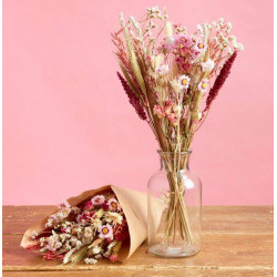 Pretty In Pinks Dried Flower Bouquet