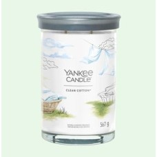 Yankee Candle Large Tumbler Clean Cotton
