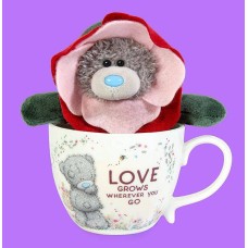 Tatty Teddy Flower Bear & Mug