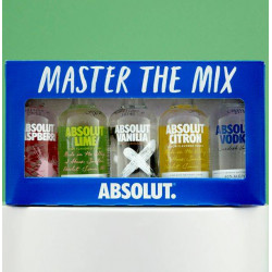 Absolut Vodka 5 x 5cl Gift Set