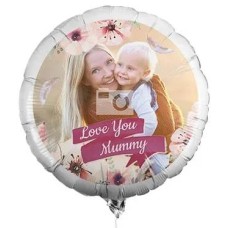 Love You Mummy Photo Balloon