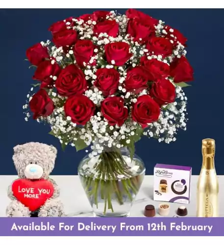 Abundance Red Rose Gift Set