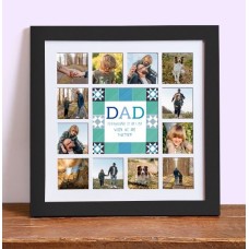Dad Better Together Photo Collage Frame