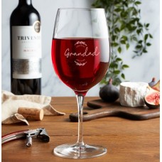 Engraved Wine Glass - Grandad