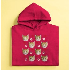 Cat Lover Photo Personalised Hoodie