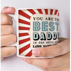 Best Daddy Personalised Photo Mug