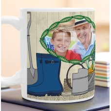 2 Photo Gardening Grandad Mug