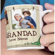4 Photo Gardening Grandad Mug