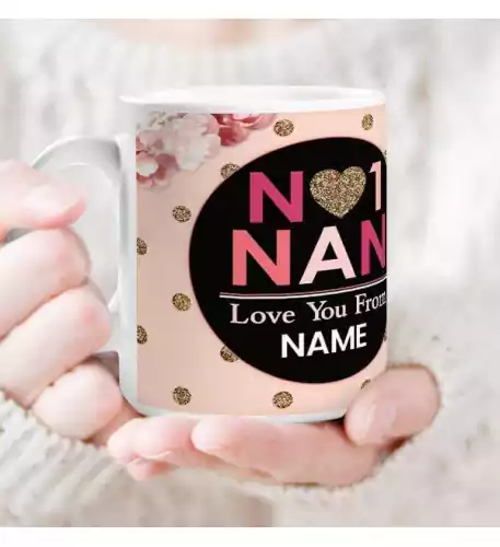 No1 Nan Personalised Mug