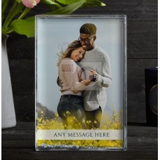 Banner Glitter Photo Block - Portrait
