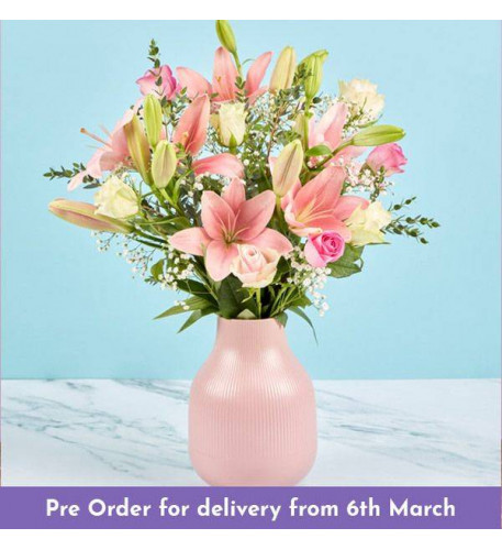 Luxury Rose and Lily Bouquet
