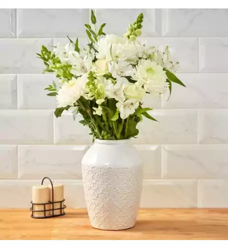 Ivory Rose And Bloom Bouquet