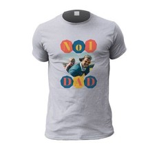 No 1 Dad Personalised Photo Tshirt