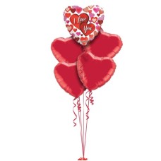 I Love You Multi Hearts