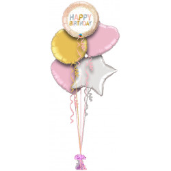 Birthday Metallic Dots