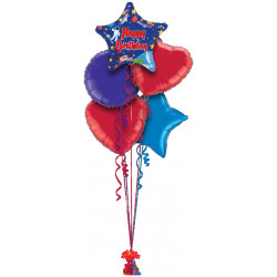 Birthday Spaceman Star