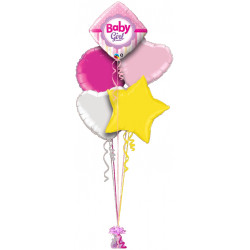 Baby Girl Dots and Stripes