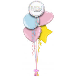 Baby Shower Silver Spots