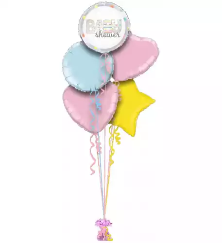 Baby Shower Silver Spots