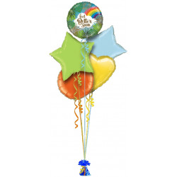 Feel Better Soon Rainbow Leaves